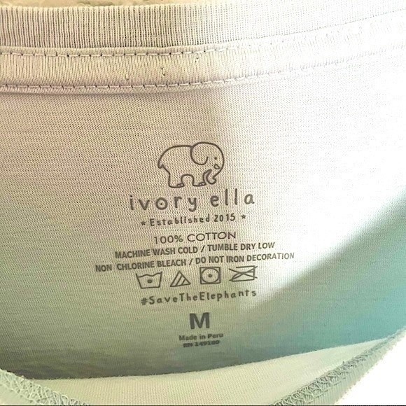 Ivory Ella Long Sleeve sz Medium - Picture 3 of 4